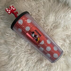 Minnie Mouse Starbucks Tumbler with Straw – Disneyland